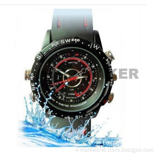 Mini Camera Sport DVR USB Micro SD Waterproof Camera Watch